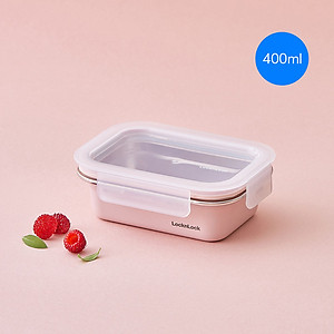Hộp đựng thực phẩm bằng thép không gỉ LocknLock Color Coated STS Container nhiều dung tích