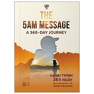 Sách - The 5AM Message - A 365-Day Journey - Hành Trình 365 Ngày