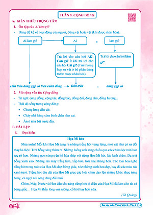 Combo Sách - Đề kiểm tra Tiếng Việt 3 học kì I + II