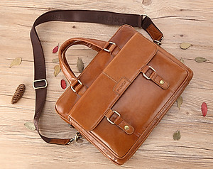 Túi xách nam công sở 100% da bò thật cao cấp phong cách mới