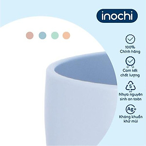 Combo 2 Cốc Nước Amori 350ml Sản Xuất Theo Tiêu Chuẩn Nhật Bản An Toàn Khi Sử Dụng - Chính Hãng Inochi (Tặng khăn lau pakasa)