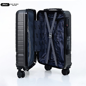 Vali Kéo Cao Cấp Xbags Titan XB6103 20 Inch Nhỏ Gọn, Nhiều Ngăn, Sang Trọng, Chống Va Đập, Tiện Dụng Du Lịch Công Tác!