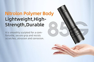 Đèn pin càm tay nhỏ gọn chính hãng SuperFire S33-A,đèn sạc pin tích hợp dễ dàng bỏ túi mang theo phù hợp sử dụng trong nhiều công việc khác nhau