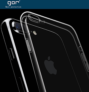 Ốp Lưng Silicon Trong Suốt Gor Cho Iphone 11/ 11 Pro/ 11 Pro Max/ 12/ 12 Pro/ 12 Pro Max/ XR/ Xs Max/ XS Có Gờ Bảo Vệ Camera - Hàng Nhập Khẩu