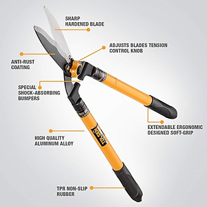 KÉO CẮT HÀNG RÀO TĂNG ĐƯA LƯỠI DÀI TOLSEN 31024 - HÀNG CHÍNH HÃNG