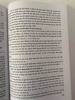 CHỈ DẪN TRA CỨU ÁP DỤNG BỘ LUẬT TỐ TỤNG HÌNH SỰ NĂM 2015