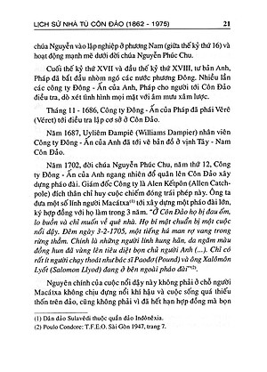 Sách Lịch Sử Nhà Tù Côn Đảo