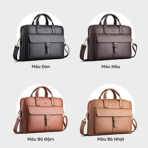 Cặp Công Sở Lata ( Thời trang nam basic - Cặp da CA40 )