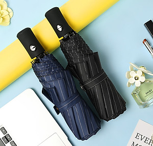 Ô dù tự động chống tia UV – Hàng cao cấp - Đen