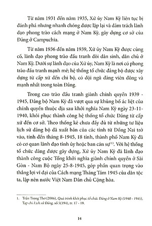 Sách Xứ Ủy Nam Bộ Và Trung Ương Cục Miền Nam (1945 – 1954)