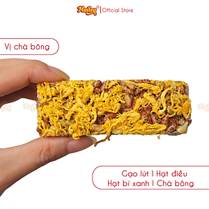 [COMBO MUA 4 TẶNG 1] Thanh gạo lứt chà bông/rong biển mix hạt Mailey 150g - Bánh gạo lứt ăn kiêng hỗ trợ giảm cân