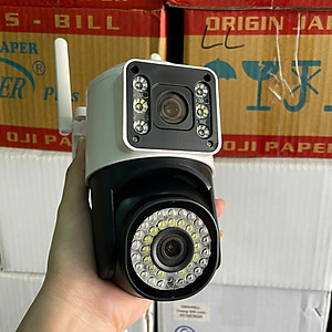 Camera Yoosee 2 Mắt Kép 4G Dùng Sim Full HD 1080P, Xem 2 Khung Hình Cùng Lúc, Xoay 350 Độ - Hàng Chính Hãng