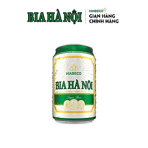 Bia Hà Nội Nhãn Xanh - Thùng 24 lon 330ml 