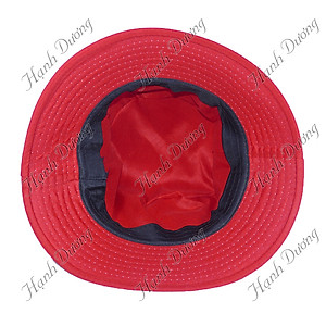 Mũ bucket nữ thời trang không thêu logo với chất liệu vải cotton thoáng mát dễ thấm hút mồ hôi