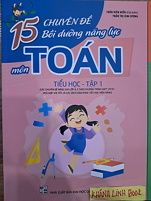Sách - Combo 15 chuyên đề bồi dưỡng năng lực môn toán tiểu học - tập 1 + 2
