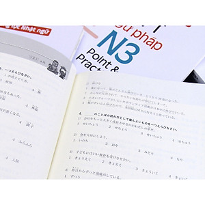 Sách Kỳ thi năng lực Nhật ngữ: Point & Practice N3 - Nghe hiểu