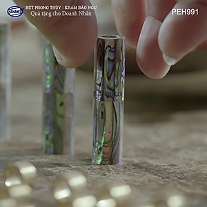 Bút ký phong thủy khảm ốc biển cao cấp (Đủ màu)  Món quà vô giá đầy ý nghĩa (PEH991) Đem lại may mắn, tài lộc cho người sở hữu - HAHANCO