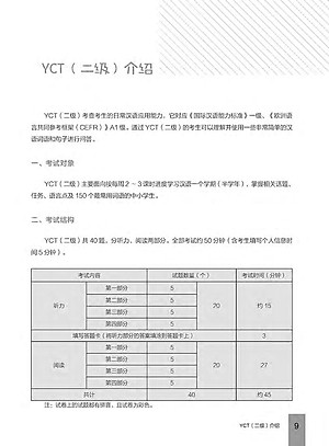 Sách Hướng Dẫn Học Và Thi YCT Cấp Độ 2 (Kèm file MP3)