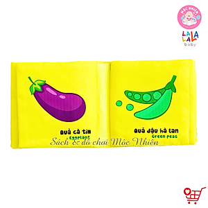 Sách Vải Đa Tương Tác Kích Thích Thị Giác Cho Bé Sơ Sinh My Very First Book - Lalala Baby (Nhiều chủ đề)