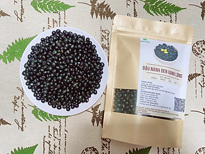 Hàng loại 1 - Đậu nành đen xanh lòng (đậu tương đen) không biến đổi gen - Black soybean non GMO