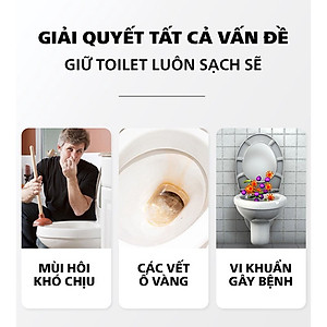 Chai Xịt Bọt Làm Sạch Vệ Sinh Bồn Cầu Toilet Dung Tích 500 Ml Tẩy Rửa Mọi Vết Bẩn Hương Chanh Thơm Mát