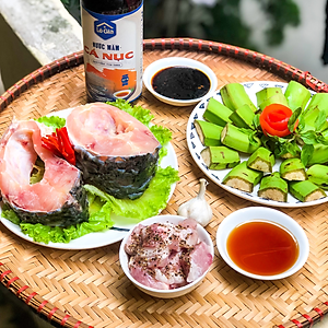 Nước mắm cá Nục Lê Gia- Can 2L