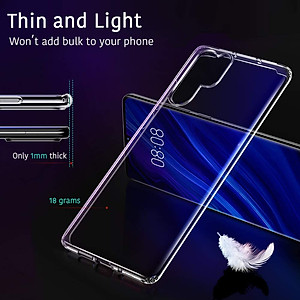 Ốp lưng dẻo silicon cho Huawei P30 Pro hiệu HOTCASE (siêu mỏng 0.6mm, chống trầy, chống bụi) - Hàng nhập khẩu
