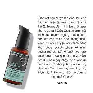 Serum giúp dưỡng trắng da, làm mờ sẹo và se khít lỗ chân lông Lá House Scars Therapy Concentrated 15ml/30ml