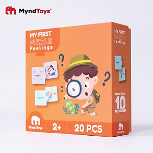 Đồ Chơi Xếp Hình Ghép Cặp MyndToys - My First Puzzle (Cho Bé Từ 2 Tuổi - Nhiều Chủ Đề)