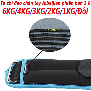 Tạ đeo cổ chân tay 6KG/5KG/4KG/3KG/2KG/1KG/Đôi phiên bản bi sắt 4.0 chính hãng KYTA SPORT, phiên bản tạ đeo chân tay siêu gọn dành cho yoga, gymer, bale, múa, chạy bộ và thể dục thể thao