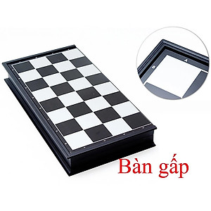 Bộ Cờ Vua Nam Châm Gấp Gọn Cao Cấp - Hàng Chính Hãng