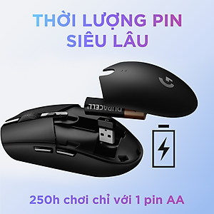 Chuột game không dây Lightspeed Logitech G304 - Hàng chính hãng