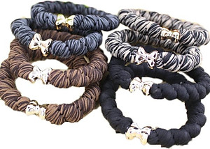 Sét dây buộc tóc tròn to mầu ngẫu nhiên HD29 