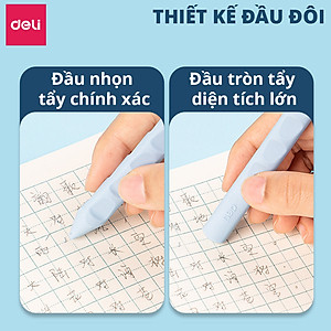 Gôm Tẩy Định Vị Tẩy Bút Chì Deli Tẩy Sạch Sẽ Ít Vụn Không Mòn Giấy Phù Hợp Cho Học Sinh Văn Phòng Vẽ Tranh Phác Thảo