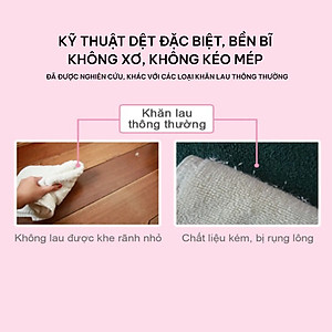 Khăn Lau Sợi Tre MyJae Lau Bếp, Lau Tay Đa Năng Hút Nước Tốt 2 Mặt Có Móc Treo 30cm x 42cm