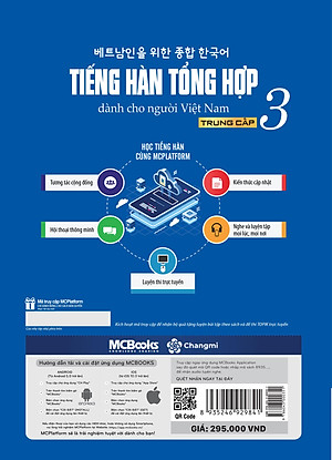 Sách Tiếng Hàn Tổng Hợp Trung Cấp 3 (Phiên Bản Mới - In Màu)