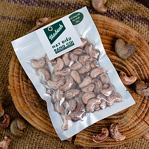 Hạt điều rang củi gói hút chân không Hải Bình 100g