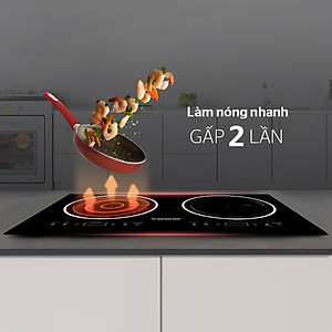 Bếp Âm Từ Đôi Sunhouse SHB9003-EC (70 cm) - Hàng Chính Hãng