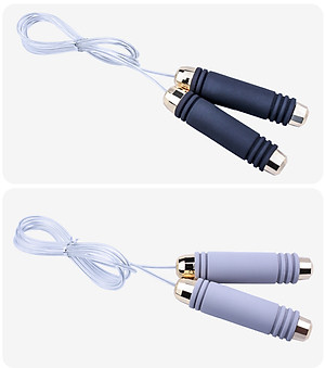 Dây Nhảy Tập Thể Dục Cao Cấp Tại Nhà Lõi Thép Cao Cấp, Viền Tay Cầm Hình Kim Cương Chính Hãng Cao Cấp KitAcoom