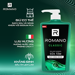 Sữa Tắm Romano Classic 650g