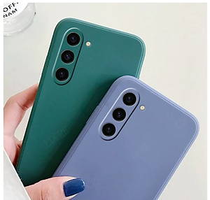 Ốp lưng silicon case cho Samsung Galaxy S24 Fe , S23 FE mỏng 0.3mm chống bám bẩn mặt lưng siêu mềm mịn, có gờ bảo vệ camera - Hàng chính hãng