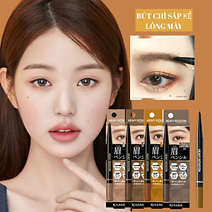 Bút Chì Sáp Kẻ Lông Mày Chống Trôi Lõi Siêu Mịn Kissme Heavy Rotation Eyebrow Pencil (0,09 G)