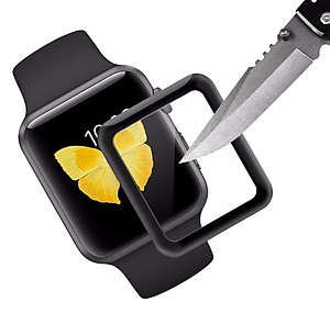 Miếng Dán Cường Lực Glass 3D 9H Full Màn Hình Cho Apple Watch - Hàng chính hãng