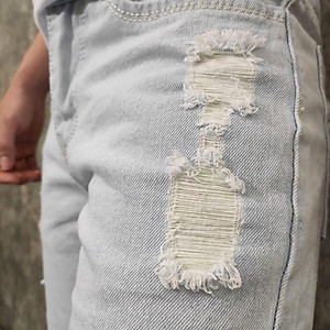 Quần short jean nam MĐ Q32 xanh bạc