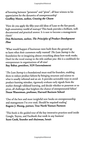 Sách The Lean Startup : How Today 's Entrepreneurs Use Continuous Innovation to Create Radically Successful Businesses (Paperback)