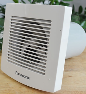 Quạt hút âm tường Panasonic FV-10EGS2 công suất 5.5W lắp đặt trong phòng tắm - Hàng chính hãng