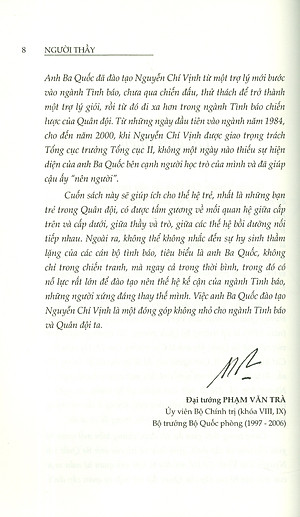 Người Thầy - Nguyễn Chí Vịnh (Bìa mềm, tái bản 2025)