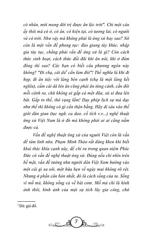 Văn Hóa Ứng Xử Của Người Việt Xưa Và Nay