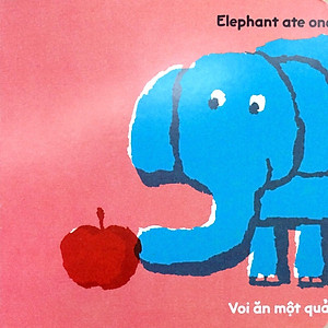 Sách Lật Tương Tác Song Ngữ - 0-3 Tuổi - 5 Quả Táo Nhỏ