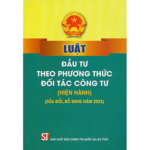 Luật Đầu tư theo phương thức đối tác công tư (hiện hành)